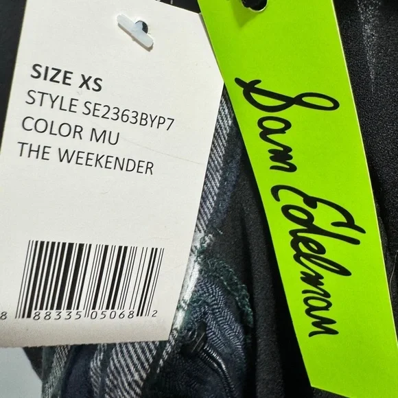 Sam Edelman Split Chiffon-Back Shirt - Picture 7 of 16